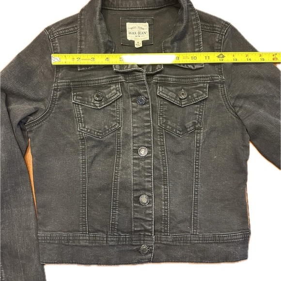 Morgan Wallen upcycled Black Denim Jean Jacket - Picture 5 of 6